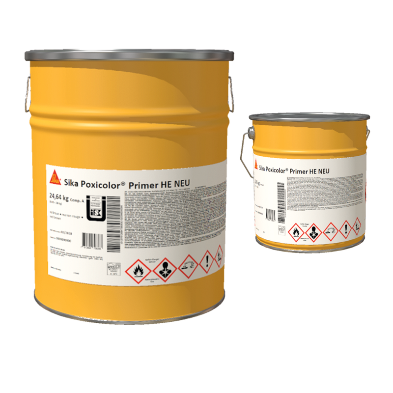 Sika Poxicolor® Primer HE NEW - Podkład epoksydowy na konstrukcje stalowe, stalowe ocynkowane