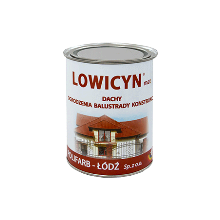 LOWICYN - Farba do bezpośredniego malowania stali ocynkowanej
